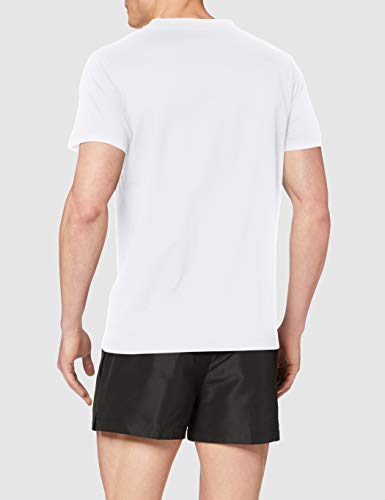 Calvin Klein Relaxed Crew tee Top de Pijama, Blanco (PVH Classic White YCD), L para Hombre