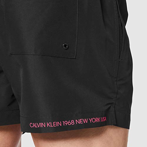Calvin Klein Short Drawstring Bañador, Negro (PVH Black BEH), XL para Hombre