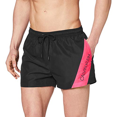 Calvin Klein Short Drawstring Bañador, Negro (PVH Black BEH), XL para Hombre