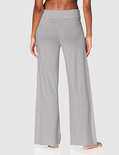 Calvin Klein Sleep Pant Thermal pantalones térmicos, Gris (Grey Heather 020), 40 (Talla del fabricante: Medium) para Mujer