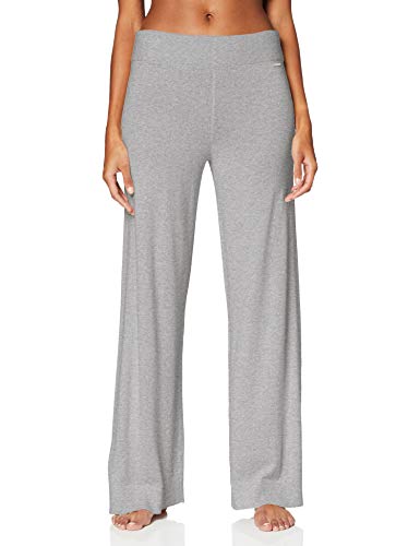 Calvin Klein Sleep Pant Thermal pantalones térmicos, Gris (Grey Heather 020), 40 (Talla del fabricante: Medium) para Mujer