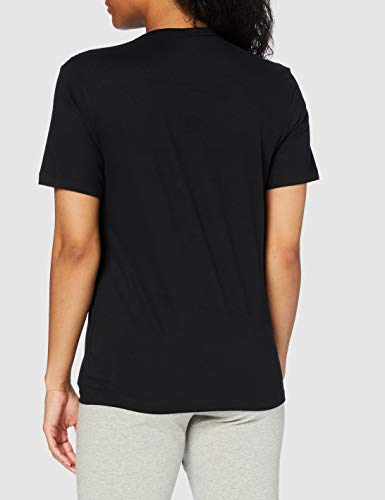 Calvin Klein S/s Crew Neck Top de Pijama, Negro (Black 001), XS para Mujer