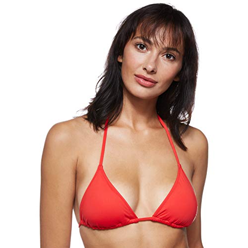 Calvin Klein Triangle-rp Almohadillas y Rellenos de Sujetador, Rojo (High Risk XBG), M para Mujer