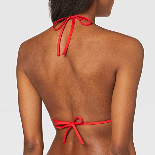 Calvin Klein Triangle-rp Almohadillas y Rellenos de Sujetador, Rojo (High Risk XBG), M para Mujer