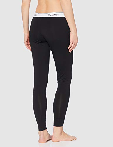 Calvin Klein underwear MODERN COTTON - PJ PANT - Pantalones de pijama para mujer, Black 001, Large