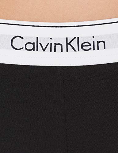 Calvin Klein underwear MODERN COTTON - PJ PANT - Pantalones de pijama para mujer, Black 001, X-Small