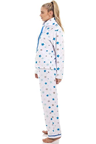 Camille Conjuntos de Pijama de Felpa para Mujer Supersoft 44/46 White