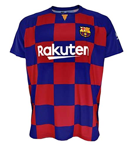 Camiseta 1ª equipación FC. Barcelona 2019-20 - Replica Oficial con Licencia - Dorsal 10 Messi - Adulto Talla L