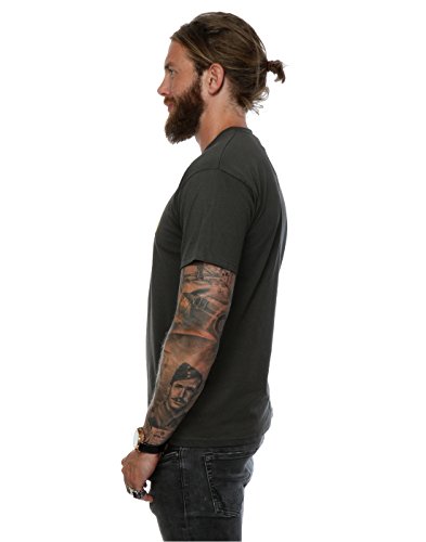 Camiseta de manga corta para hombre con logo de Batman, de DC Comics Gris gris claro XX-Large