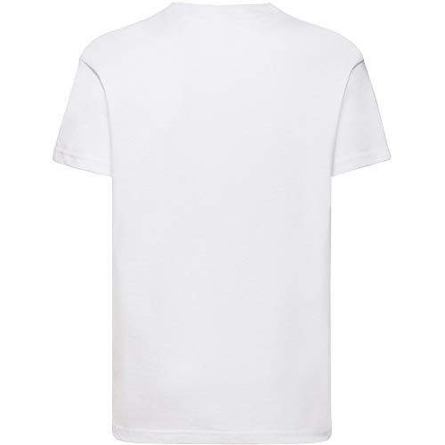 Camiseta de manga corta para niños, de la marca Fruit of the Loom, Unisex Rosa fucsia 3-4 Años