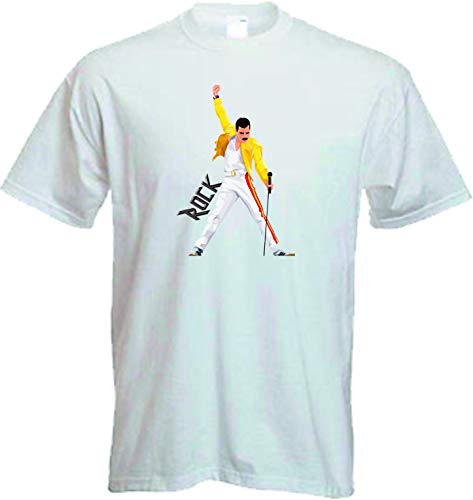 Camiseta Freddie Mercury Rock Queen (XL)