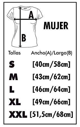 Camiseta Mujer Cine Kill Bill, UMA Thurman. Quentin Tarantino (Blanco, L)