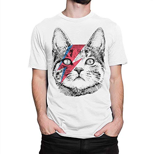 Camiseta para Gatos Ziggy Stardust, Camiseta para Gatos David Bowie