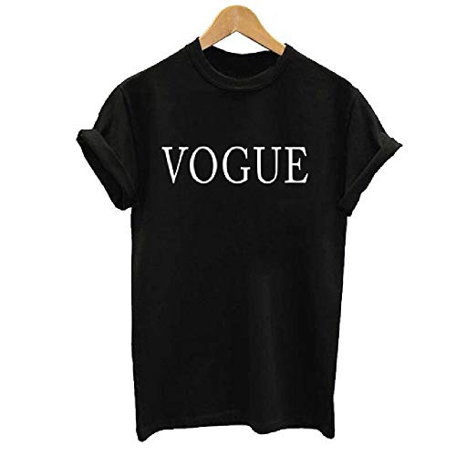 Camiseta Talla Grande S-XXL Camiseta   Estampada Vogue para Mujer Camisetas de Mujer Camisetas Casuales para Mujer