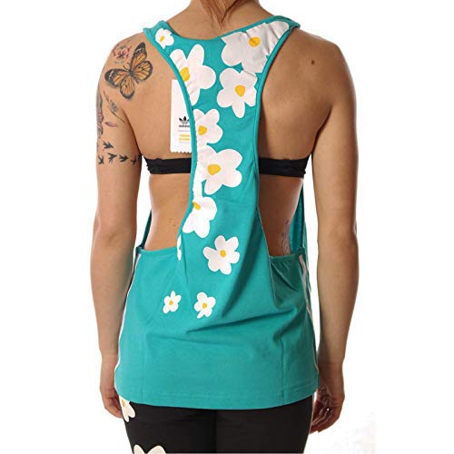 Camiseta Tirantes (Tank Top) adidas – Kauwela turquesa talla: 40 M (Medium)