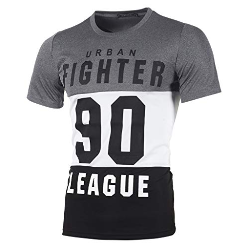 Camisetas Hombre Manga Corta Nuevo Promociones Blusa Impresión Tops Hombre Verano Reducción de Precio