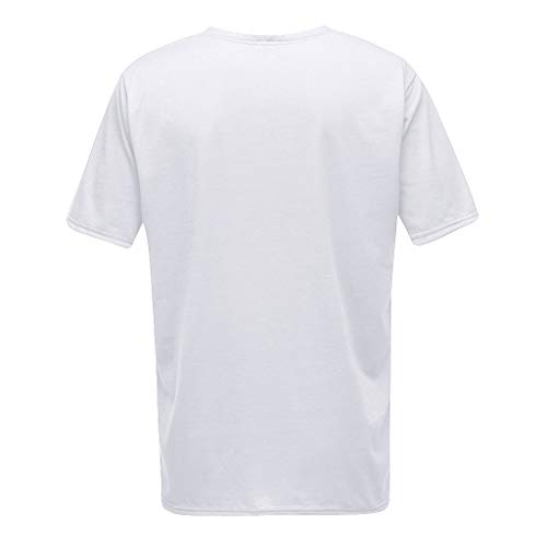 Camisetas Hombre Manga Corta Nuevo Promociones Chaleco Impresión Tops Hombre Verano Reducción de Precio