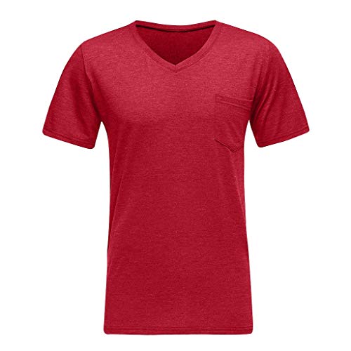 Camisetas Hombre Originales Manga Corta Verano Camiseta cómoda con Cuello Redondo y Cuello Redondo de New Evil Smile de la Impresión de la Moda Camisetas