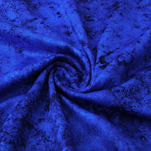 Camisetas Hombre Originales Yvelands Camiseta Gradiente de Manga Larga de Empalme Ropa Casual Clásico Cómodo Pullover Deportivo Running Gym Teñido(Azul,M)