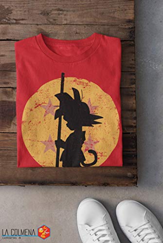 Camisetas La Colmena 164 - Looking for The Dragon Balls (ddjvigo) (Roja, L)