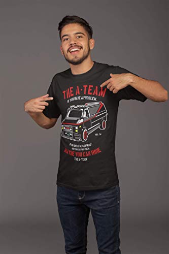 Camisetas La Colmena 4209-Parodia, The A Team XXL