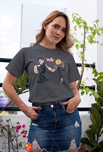 Camisetas La Colmena 692-Camiseta Popeye y Olivia - Grease (2MZ)