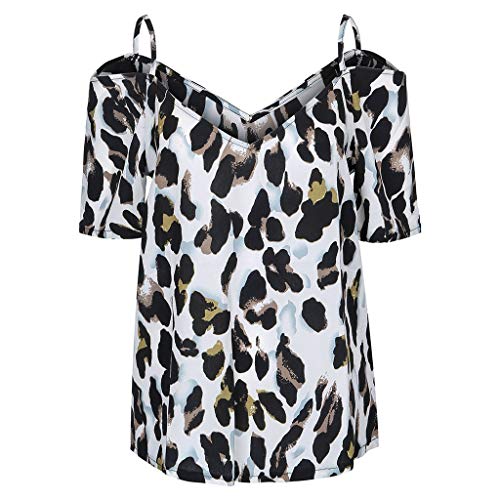 Camisetas Mujer Manga Corta Verano Riou Chaleco Superior Anudado Cebra Casual Moda Mujeres con Estampado Basica Camiseta Suelto Tallas Grandes Camisas Mujer Blusas