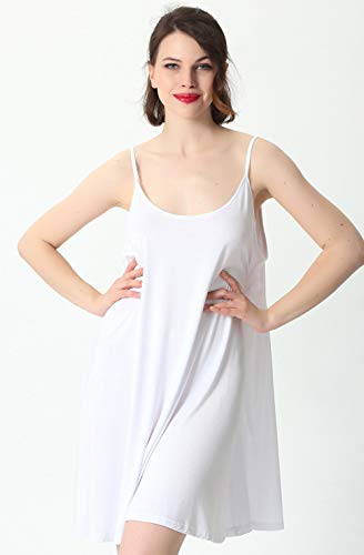 Camison Sexy Satén para Mujer,Ropa De Dormir Larga Sin Mangas De Algodón Blanco De Talla Grande Casual Kimono Corto Lencería Camisas De Dormir Camisón Informal Camisola Babydoll Albornoz para