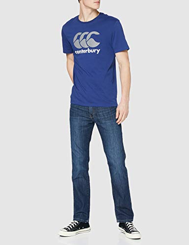 Canterbury CCC Logo Camiseta, Hombre, Azul Real, 3XL