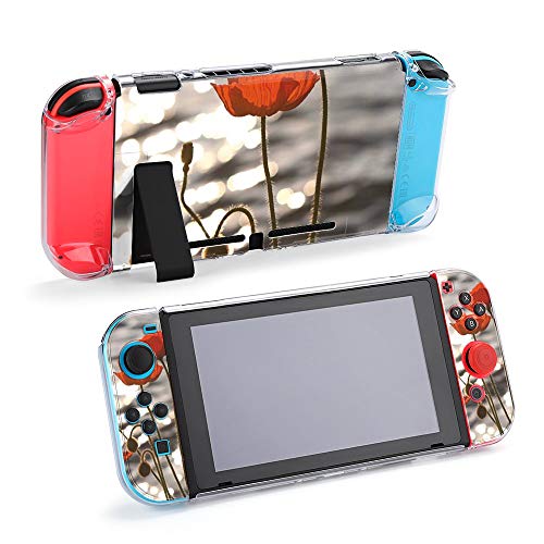 Carcasa protectora para Nintendo Switch, amapolas por The River Durable Case Cover para Nintendo Switch y Joy Con