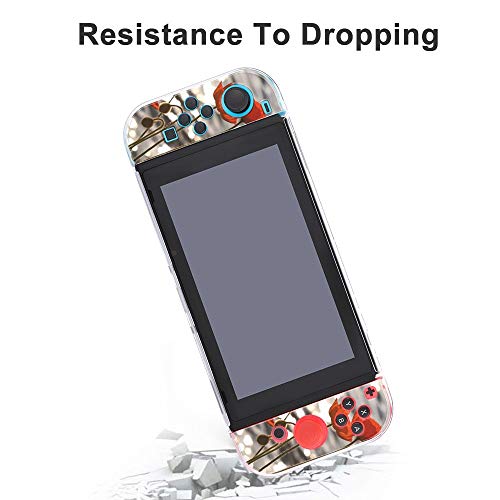 Carcasa protectora para Nintendo Switch, amapolas por The River Durable Case Cover para Nintendo Switch y Joy Con