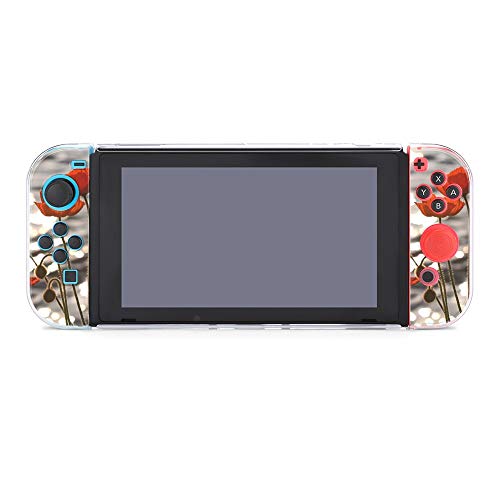 Carcasa protectora para Nintendo Switch, amapolas por The River Durable Case Cover para Nintendo Switch y Joy Con