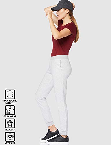 CARE OF by PUMA Camiseta de algodón con cuello redondo para mujer, Rojo (Red), 38, Label: S