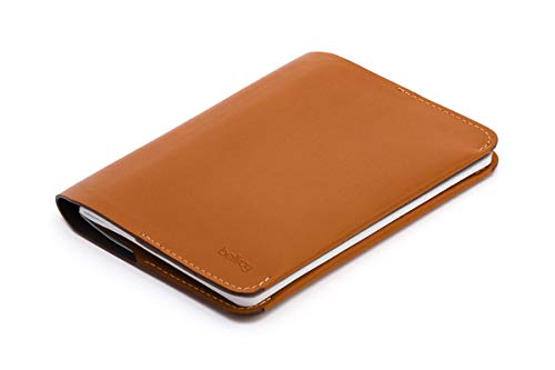 Cartera de piel Bellroy para hombre Notebook Cover Mini, Caramel