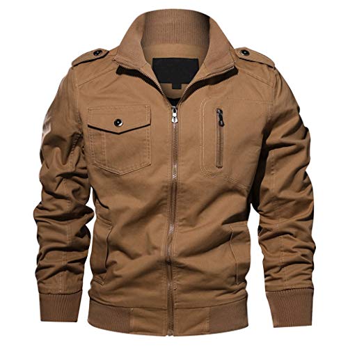 Chaqueta Invierno Hombre Táctico Ropa de Moto Manga Larga Chaqueta Militar Gran tamaño Transpirable Abrigo Jacket Parka Pullover Coat Caliente riou