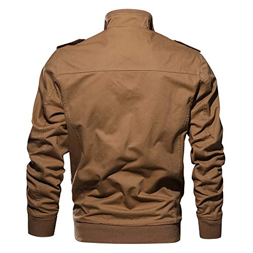 Chaqueta Invierno Hombre Táctico Ropa de Moto Manga Larga Chaqueta Militar Gran tamaño Transpirable Abrigo Jacket Parka Pullover Coat Caliente riou