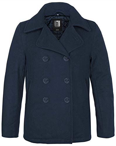 Chaqueta Navy Pea de color azul marino, de invierno azul M