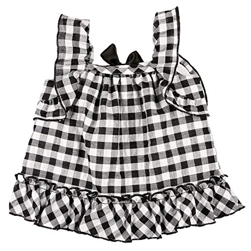 Charanga VEATRICE Vestido, CUADRO, 3-6 para Bebés