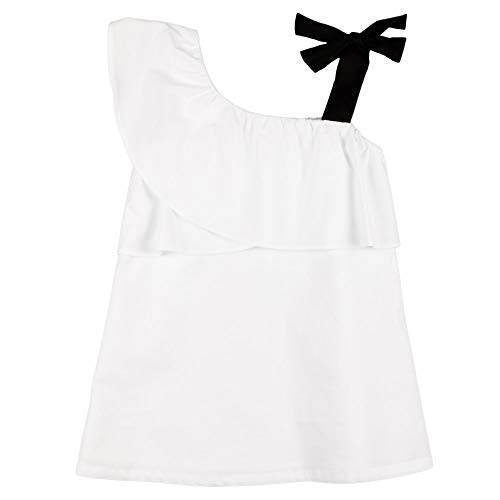 Charanga VENEGRO Vestido, Blanco, 7-8 para Niñas