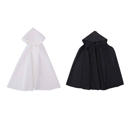 chiwanji Capa con Capucha Ropa Femenina Escala 1/6 Hecha a Mano para Phicen (2 Paquetes)