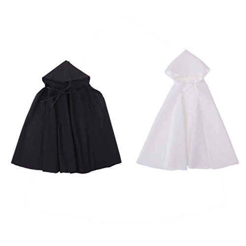 chiwanji Capa con Capucha Ropa Femenina Escala 1/6 Hecha a Mano para Phicen (2 Paquetes)