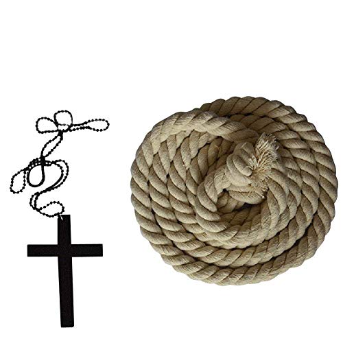 chuangminghangqi Capa con Capucha Disfraz Halloween Lou patrou Cosplay Disfraces Disfraz Medieval, cordón y Cruz