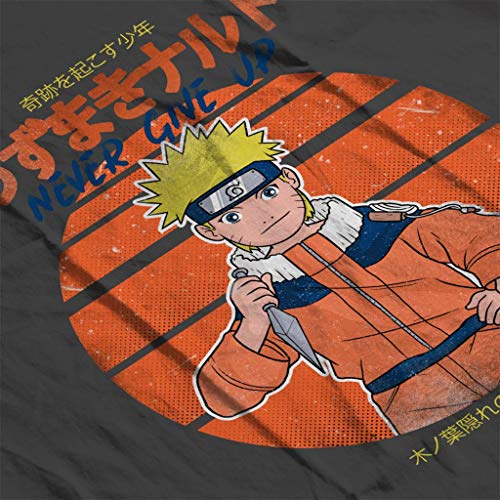 Cloud City 7 Never Give Up Naruto Kid's T-Shirt