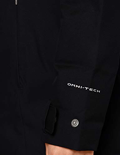 Columbia Autumn Rise Chaqueta Mid, Mujer, Negro, XL