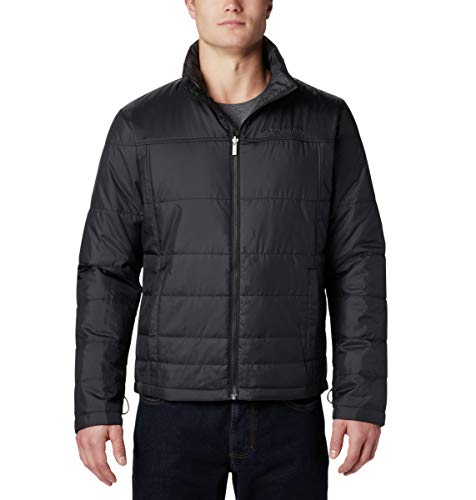 Columbia Horizons Pine Chaqueta Interchange, Hombre, Negro (Black), L