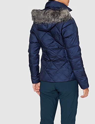 Columbia Icy Heights II Chaqueta De Plumón, Mujer, Azul (Dark Nocturnal Dotty Print), XS