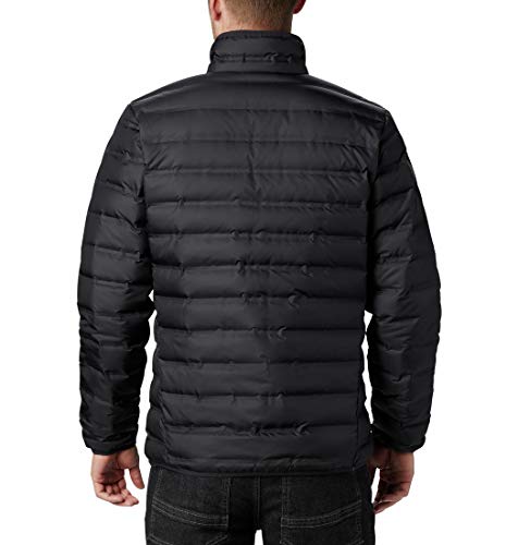 Columbia Lake 22, Chaqueta de plumas, Hombre, Negro (Black), Talla M