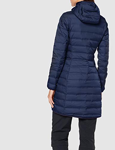 Columbia Lake 22, Chaqueta de plumas larga, Mujer, Azul oscuro(Nocturnal), Talla S