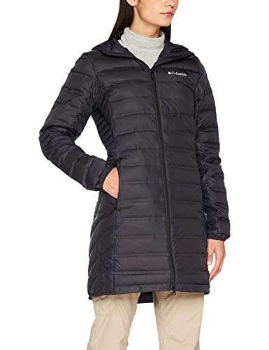 Columbia Lake 22 Long HD Chaqueta, Mujer, Negro, XS