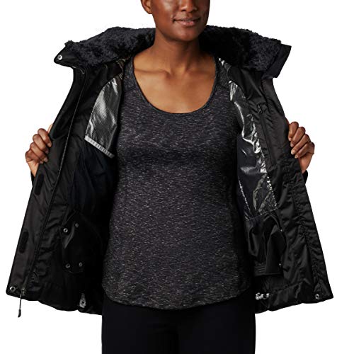 Columbia Lay D Down II Chaqueta de esquí Mujer, Negro, XL